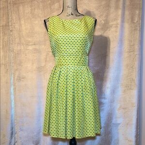 Bright yellow dress